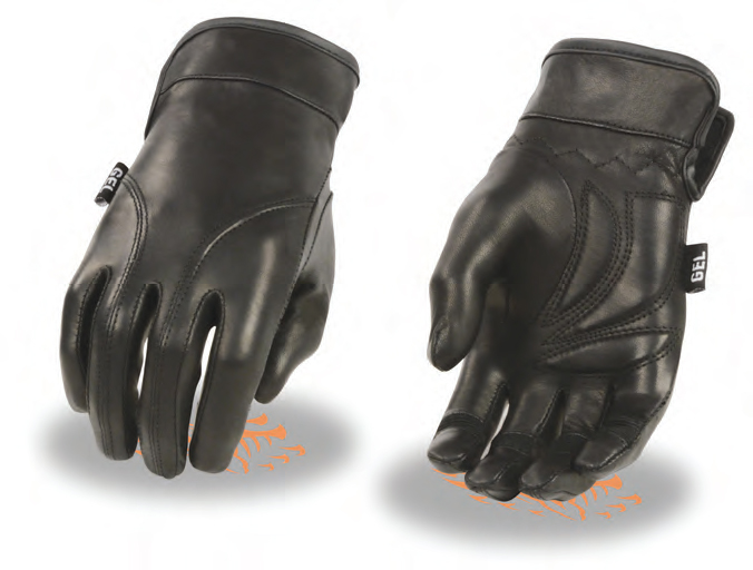 MG7700 Ladies Premium Leather Light Lined Gauntlet Glove - Click Image to Close