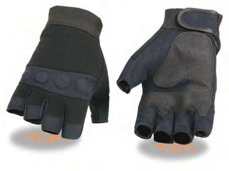 SH4461 Men’s Fingerless Mechanic Gloves - Click Image to Close