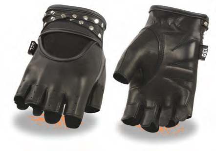 SH461 Women’s Premium Leather Fingerless Glove