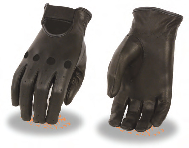 SH721 Ladie’s Premium Leather Thermal Lined Driving Glove