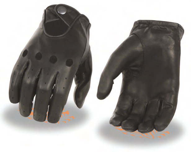 SH729 Men’s Premium Leather Unlined Profesional Driving Gloves