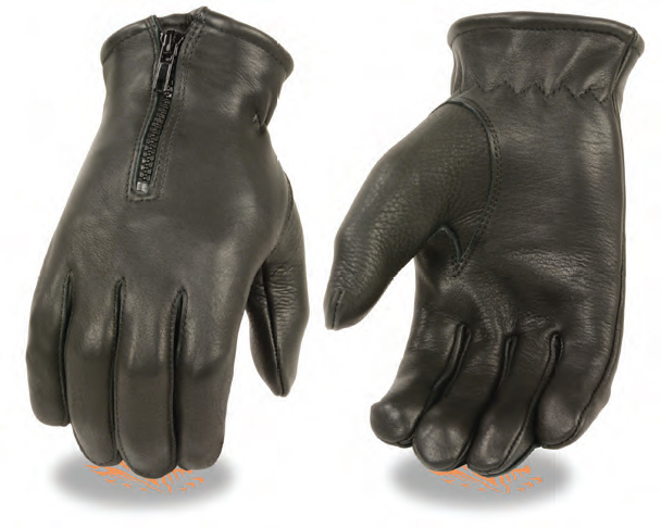 SH866 Men’s Deerskin Lined Driving Glove W/ Zipper Close