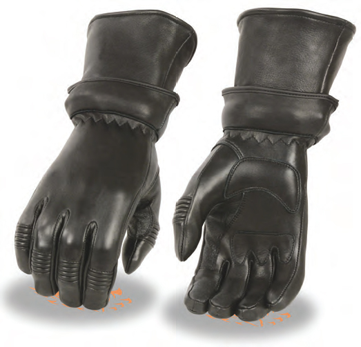 SH870 Ladies Deerskin Leather Ultra Long Gauntlet Gloves W/ Wris - Click Image to Close