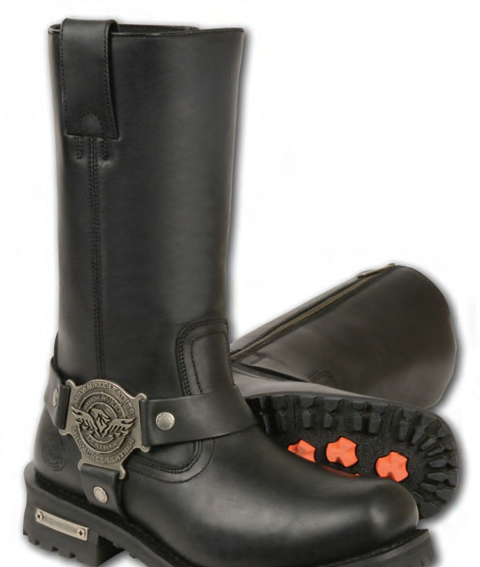 MBM9131 / MBM9131W Men’s 11" Harness Square Toed Buckle Boot