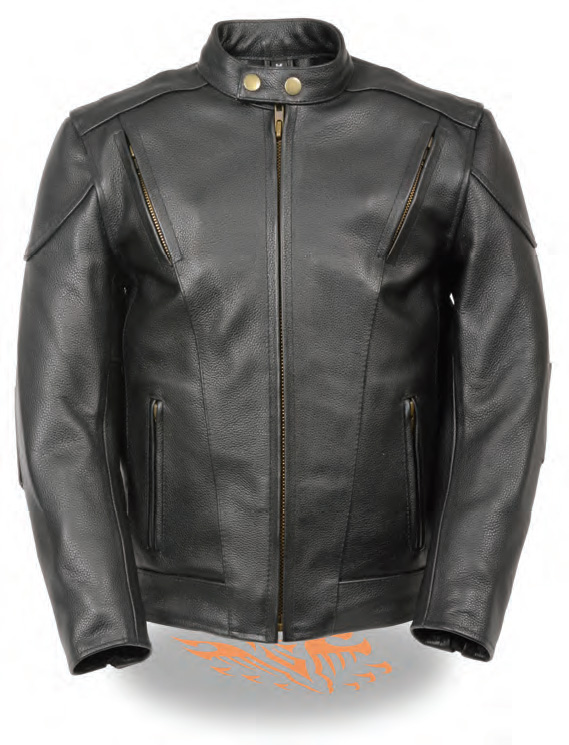 LKM1900 Kid’s Side Lace Vented Scooter Jacket