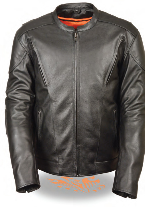 MLM1530 Men’s Vented Scooter Jacket W/ Kidney Back Padding - Click Image to Close