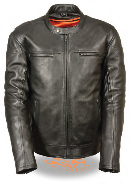 MLM1560 Men’s Longer Body Vented Scooter Jacket - Click Image to Close