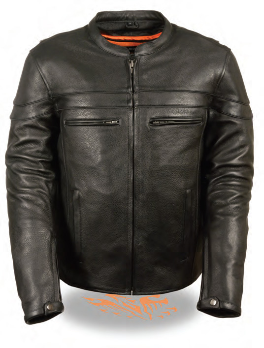 SH1408 Men’s Sporty Scooter Crossover Jacket - Click Image to Close