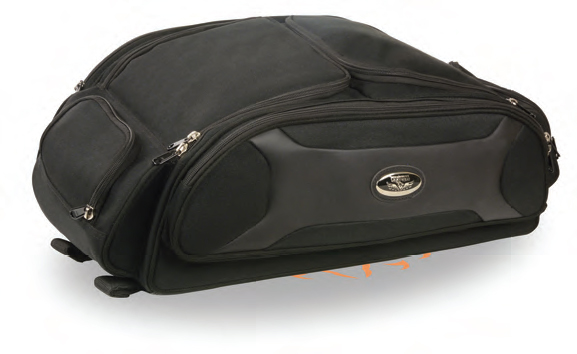 MP8107 Long Textile Trunk Rack Travel Bag - Click Image to Close