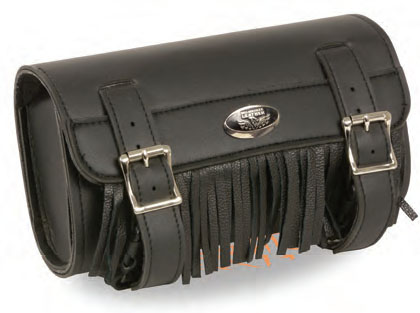 SH498 2 Buckle PVC Fringed Tool Bag W/ Quick Release