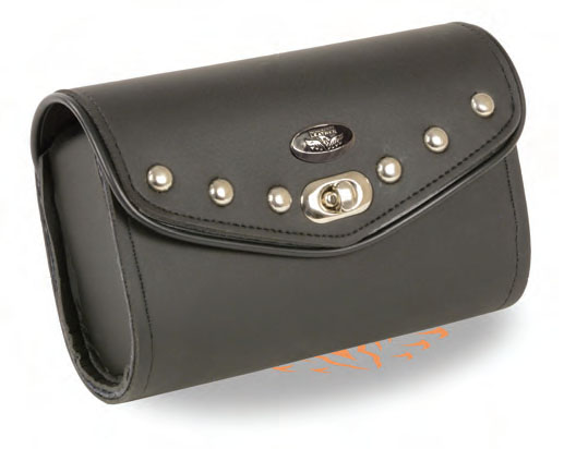 SH49909 Small Studded PVC Windshield Bag - Click Image to Close