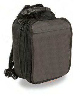 SH675 Medium Nylon Magnetic Tank Bag W/ Double Access Zippers - Click Image to Close