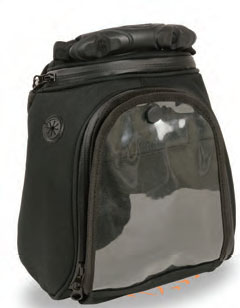 SH677 Small Nylon Magnetic Tank Bag W/ Double Access Zippers