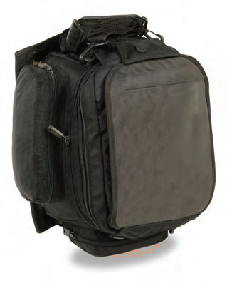 SH697 Xtra Large Nylon Magnetic Tank Bag W/Double Access Zippers - Click Image to Close